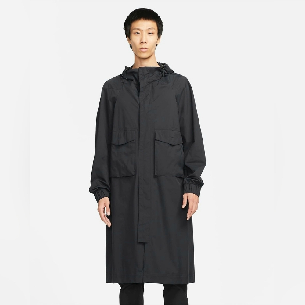 Nike ESL Woven Bonded Weatherproof Parka Men’s SZ .M Black DR5405-010 New